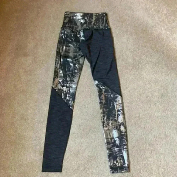 New without tags Lululemon wonder under high rise heathered black leggings - Picture 3 of 4